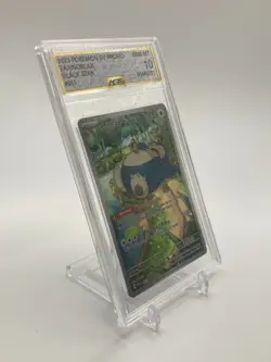 AGS 10 Snorlax SV Promo #051 | Full Art Black Star | Pokemon 2023 Gem Mint - Image 3