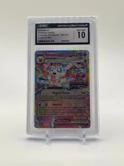 CGC 10 Sylveon ex 041/131 | Prismatic Evolutions Surprise Box | Pokemon 2025 - Image 1