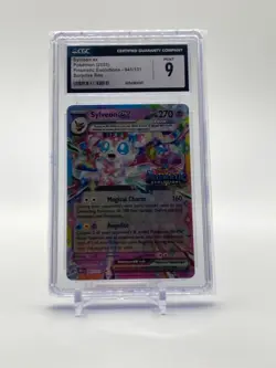 CGC 9 Sylveon ex 041/131 | Prismatic Evolutions Surprise Box | Pokemon 2025 - Image 1