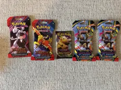 20x Sealed Booster Pack Mixed Lot Pokemon TCG - English, Japanese, & Korean - Image 2