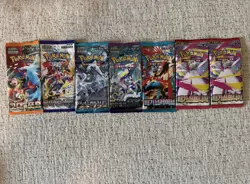 20x Sealed Booster Pack Mixed Lot Pokemon TCG - English, Japanese, & Korean - Image 4