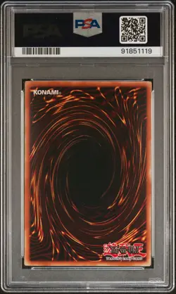2002 YU-GI-OH! PROMO DDS-DARK DUEL STORIES #006 SALAMANDRA PSA 5 - Image 2