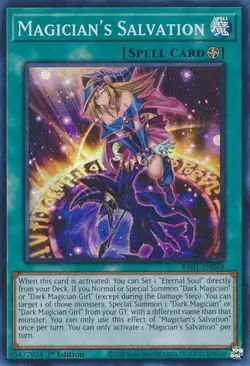 Magician's Salvation - Yu-Gi-Oh! 25th Anniversary Rarity Collection - HOLO - Image 1
