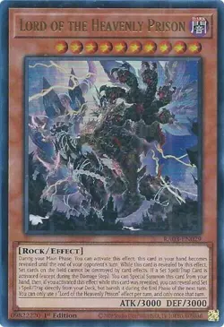 Lord of the Heavenly Prison - Quarter Century Bonanza - Yu-Gi-Oh! - LP - 1st Ed. - Image 1