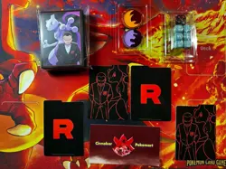Mewtwo Card Sleeves Destined Rivals ETB Dice Dmg Counters Markers - Pokemon - Image 1