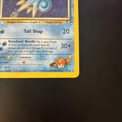 Misty’s Seadra 9/132 Gym Heroes Holo Rare 2000 Pokemon TCG Card - Image 4