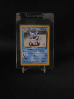 Wartortle Gold W Stamp Stamped Pokemon Card - WOTC Promo - Base 2 - 63/130 - NM - Image 1