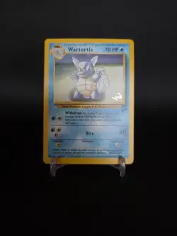 Wartortle Gold W Stamp Stamped Pokemon Card - WOTC Promo - Base 2 - 63/130 - NM - Image 3