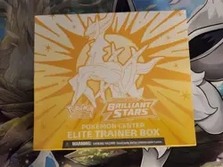 Pokemon Trading Card Game Sword & Shield Brilliant Stars Pokemon Center Elite... 820650850066 - Image 1