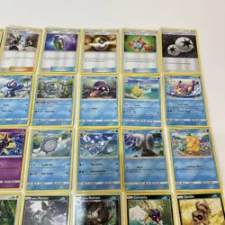Pokemon Sun & Moon Bulk Bundle Collection 97 Cards 9 Rare 46 Uncommon No Doubles - Image 5