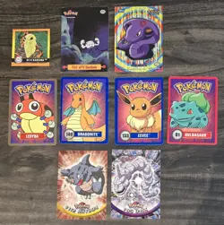 Lot Of Vintage Pokemon Cards Topps TV Animation Edition - Image 1
