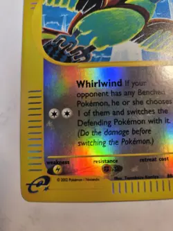 Pokemon TCG Pidgeotto Expedition Base Set 2002 88/165 Card Reverse Holo Rare - Image 2