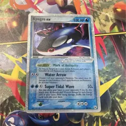 Pokemon Kyogre ex 94/101 Hidden Legends Ultra Rare Holo 100 HP EX Card 2004 - Image 1