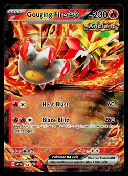 Gouging Fire ex 144 SV: Scarlet & Violet Promo Cards Promo - Image 1