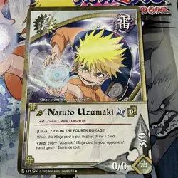 2002 Shonen Jump's Naruto Collectible Card Game #187 Naruto Uzumaki LP - Image 1