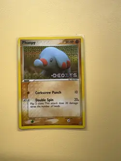 Pokemon TCG Phanpy Card 69/107 EX Deoxys - Image 1