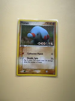 Pokemon TCG Phanpy Card 69/107 EX Deoxys - Image 2