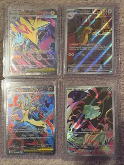 Pokemon TCG - Mega Evolution Full Art/EX Double Rare Lot 17 Cards - Image 1