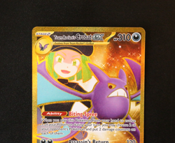 Pokemon Card - Team Rocket's Crobat EX 242/182 Destined Rivals Hyper Rare - NM ⭐ - Image 2