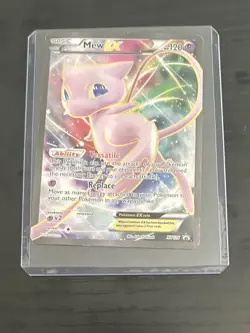 Pokemon Mew EX Holo Rare Trading Card Game Card 120 HP Versatile Ability XY126 - Image 1