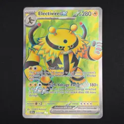 Pokemon TCG Card Electivire EX 212/182 Destined Rivals Ultra Rare - NM - Image 1