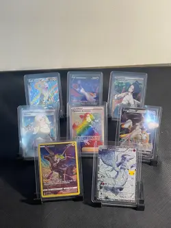 Lot of 8 Pokemon TCG Cards V Holo Trainer Supporter 2021 Rare Near Mint Conditio - Image 1