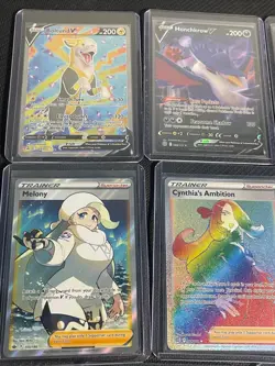 Lot of 8 Pokemon TCG Cards V Holo Trainer Supporter 2021 Rare Near Mint Conditio - Image 4