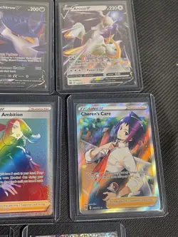Lot of 8 Pokemon TCG Cards V Holo Trainer Supporter 2021 Rare Near Mint Conditio - Image 5