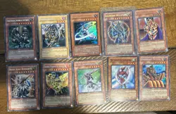 Yu-Gi-Oh! Card Lot 10 holos Including vorse raider, sphinx, swordsman, knight - Image 1