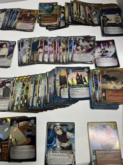 Vintage Naruto Foil Trading Cards TCG, Lot Of 100 Plus Cards, Holo, Rare, Foil - Image 3