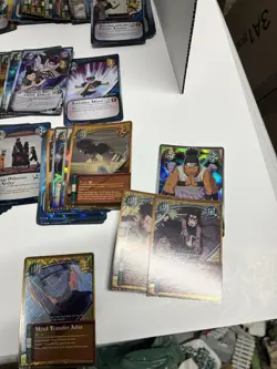 Vintage Naruto Foil Trading Cards TCG, Lot Of 100 Plus Cards, Holo, Rare, Foil - Image 4