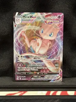 Mew VMAX - 114/264 - Pokemon Fusion Strike Sword & Shield Ultra Rare Card NM - Image 1