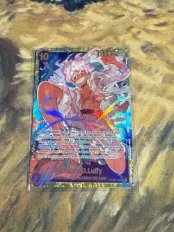 Monkey.D.Luffy OP05-119 SEC - One Piece TCG - English Card Near-Mint Secret Rare - Image 1