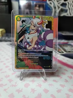 YAMATO OP01-121 Secret Rare SEC One Piece Card Game English NM Prb - Image 1