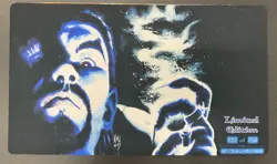 Dark Ritual Magic the Gathering Limited Edition 26/50 Ken Meyer Playmat - Image 1
