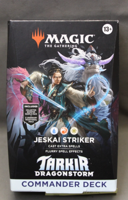 MAGIC THE GATHERING JESKAI STRIKER TARKIR DRAGON STORM COMMANDER DECK MINT c - Image 1
