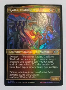 Radha, Coalition Warlord March of the Machine: Multiverse Legends Foil - MTG - Image 1