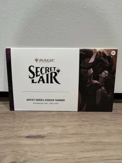 Magic The Gathering Secret Lair Artist Series Kieran Yanner Rainbow Foil Sealed - Image 1