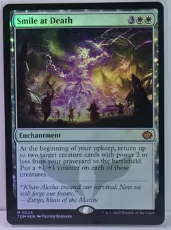 Smile at Death [New, Near Mint] *Foil* {Tarkir: Dragonstorm} - Image 1