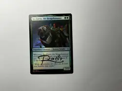 MTG Magic Syr Faren The Hengehammer Signed FOIL Artist Proof x1 ELD Chris Rallis - Image 1