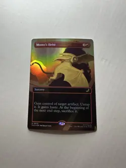 Momo's Heist NM Foil Borderless Avatar: The Last Airbender Magic The Gathering - Image 1