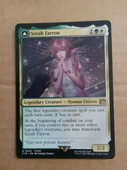 MTG Serah Farron Final Fantasy Regular Rare Mint Pack Fresh - Image 1