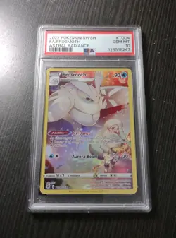 2022 Pokemon SWSH FROSMOTH FA Astral Radiance #TG04 PSA 10 Gem Mint - Image 1
