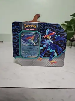 Pokemon TCG: Paldea Partners QUAQUAVAL EX Tin Box * FACTORY SEALED - Image 1