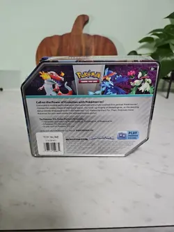 Pokemon TCG: Paldea Partners QUAQUAVAL EX Tin Box * FACTORY SEALED - Image 2