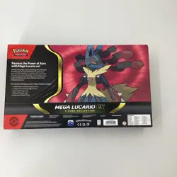 Pokemon TCG: Mega Lucario Ex Figure Collection - Used - Image 3
