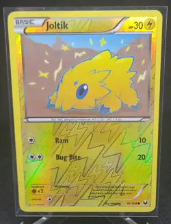 Joltik - 41/108 Black & White Dark Explorers - reverse holo - NM - pokemon tcg - Image 1