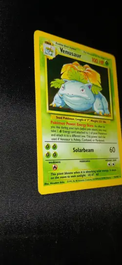 Pokemon Original Base Set Holo Venasaur Mp - Image 2