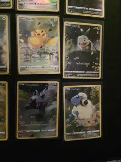 LP Pokemon TCG Crown Zenith Galarian Gallery Full Art Set 9 GG26 GG34 Pikachu - Image 4