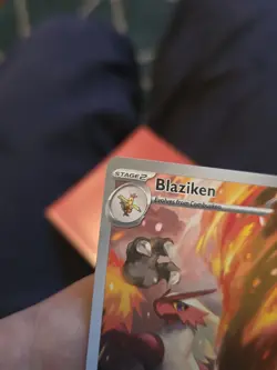 Blaziken ⭐ 192/182 Holo Illustration Rare Destined Rivals 2025 Pokemon NM - Image 5
